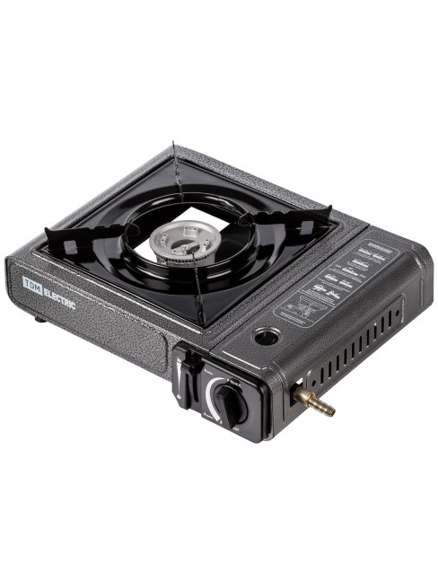 Плитка газовая портативная туристическая ГП-2Т, одноконф, 2-а типа подключения газа, кейс, TDM