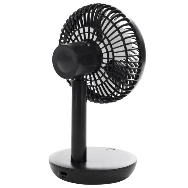 Вентилятор настольный USB, черный, 6 Вт