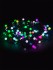 Гирлянда светодиодная "Шарики" 100LED, 10м, многоцвет., каучук чер., посл.подключ., 250 В, IP65, TDM
