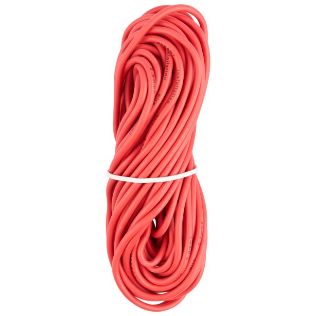 Провод автомобильный ПГВА/ПВАМ REXANT 1х2,50 мм красный, мини-бухта 10 метров