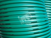 Труба гофрированная двустенная ПЭ дренажная SN6 б/ф зеленая диам.110 (50м/уп)