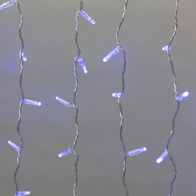 Гирлянда Светодиодный Дождь 2x0,8м, прозрачный провод, 230 В, диоды Синие (нужен шнур питания 303-500-1) Гирлянда Светодиодный Дождь 2x0,8м, прозрачный провод, 230 В, диоды Синие (нужен шнур питания 303-500-1)
