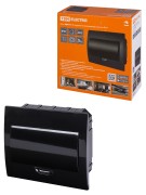Бокс ЩРВ-П-10 модулей встраиваемый пластик IP41, Антрацит TDM Бокс ЩРВ-П-10 модулей встраиваемый пластик IP41, Антрацит TDM