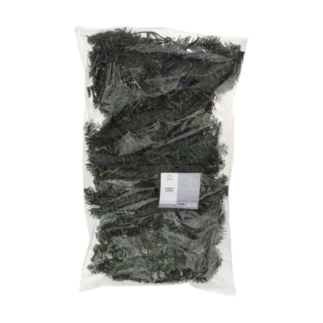 Еловый шлейф искусственный 2,7 м Теплое белое свечение 80 LED Еловый шлейф искусственный 2,7 м Теплое белое свечение 80 LED