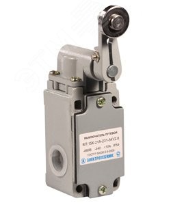 Выключатель путевой ВП15К-21Б-231-54 У2.8 рычаг с роликом прямого действия IP54