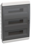 Корпус ЩРВ-П-54 TEKFOR IP41 черн. прозр. дверь пластик. IEK TF5-KP12-V-54-41-K01-K03 Корпус ЩРВ-П-54 TEKFOR IP41 черн. прозр. дверь пластик. IEK TF5-KP12-V-54-41-K01-K03