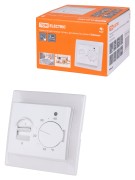 Термостат для теплых полов ТТП 16А 250В с датчиком 3м "Таймыр" белый TDM Термостат для теплых полов ТТП 16А 250В с датчиком 3м "Таймыр" белый TDM