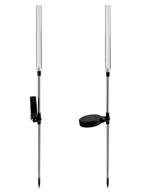 Набор светильников "Камыш" на солнечных батареях, RGB, оргстекло, 1,8х70 cм, 2 шт, TDM