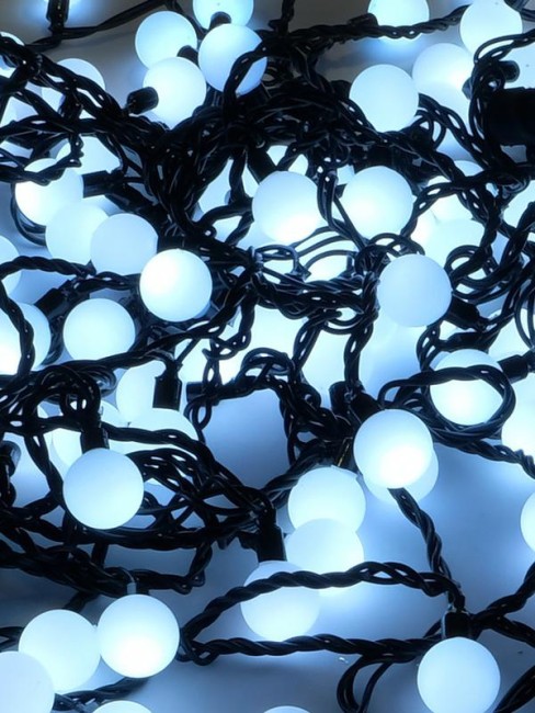 Гирлянда "Шарики" OLDBL70-W-E 10м 70 бел. светодиод. с доп. соед. до 3-х мод. IP54 SHLights 4690601004376 Гирлянда "Шарики" OLDBL70-W-E 10м 70 бел. светодиод. с доп. соед. до 3-х мод. IP54 SHLights 4690601004376