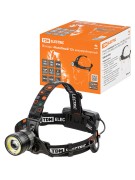 Фонарь «Налобный 12» аккум., 5 Вт CREE+3 Вт COB, Li-Ion 3,7 В 2x18650 2,4 А*ч, 650 лм, USB, TDM Фонарь «Налобный 12» аккум., 5 Вт CREE+3 Вт COB, Li-Ion 3,7 В 2x18650 2,4 А*ч, 650 лм, USB, TDM