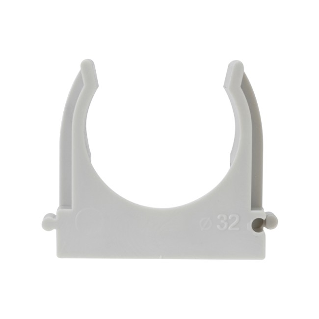 Крепеж-клипса для монтажного пистолета Ø 32 мм, серая (50 шт/уп) REXANT