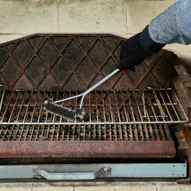 Щетка для гриля средняя, 44см СОКОЛ