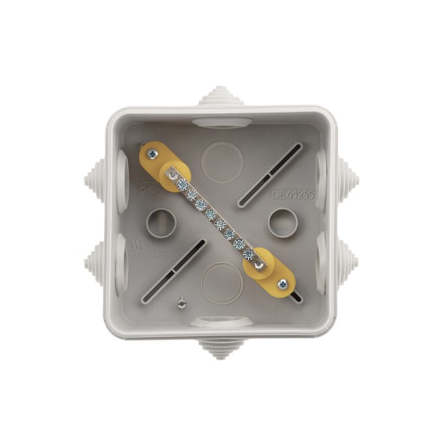 Коробка уравнивания потенциалов ОУ 100×100×50 мм, винт IP55 REXANT