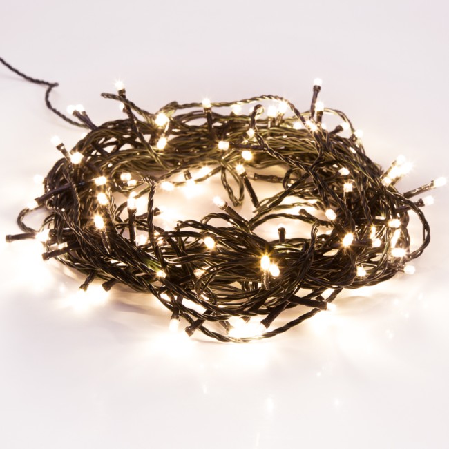 Гирлянда Твинкл Лайт 15 м, темно-зеленый ПВХ, 120 LED, цвет ТЕПЛЫЙ БЕЛЫЙ Гирлянда Твинкл Лайт 15 м, темно-зеленый ПВХ, 120 LED, цвет ТЕПЛЫЙ БЕЛЫЙ