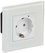 iTEQ SMART-розетка 16А с поддержкой WIFI+BLE со стеклянной рамкой и защитными шторками белая ONI iTEQ SMART-розетка 16А с поддержкой WIFI+BLE со стеклянной рамкой и защитными шторками белая ONI