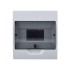 Щит распределительный навесной белый дверь прозрачная на 8 модулей IP40 Easy9