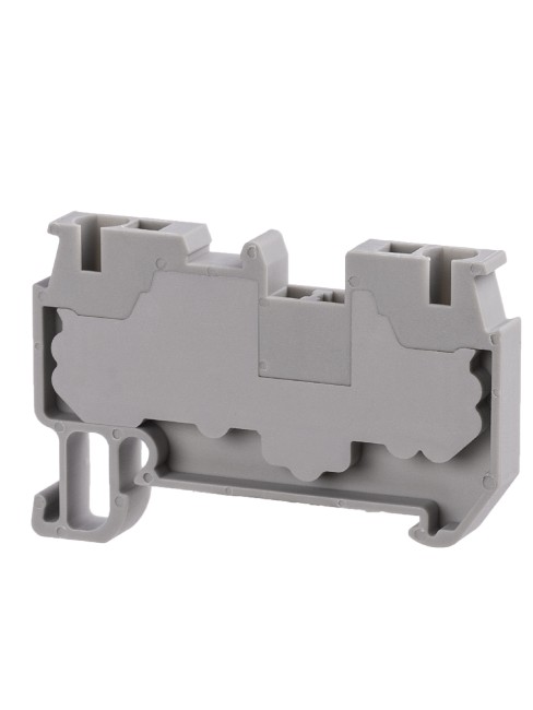 Зажим клеммный безвинтовой ЗКБ быстрого зажима 4 мм2 32А серый (Ph-C PT 4) TDM Зажим клеммный безвинтовой ЗКБ быстрого зажима 4 мм2 32А серый (Ph-C PT 4) TDM