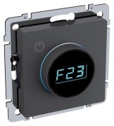 Термостат электронный с индик. BRITE СП IP20 ТС10-1-БрГ механизм графит IEK BR-RT11-K53