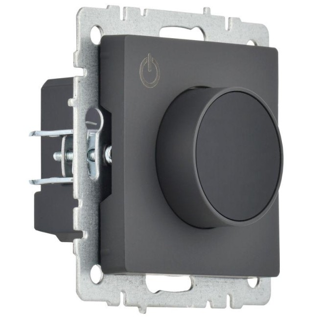 Термостат электронный с индик. BRITE СП IP20 ТС10-1-БрГ механизм графит IEK BR-RT11-K53