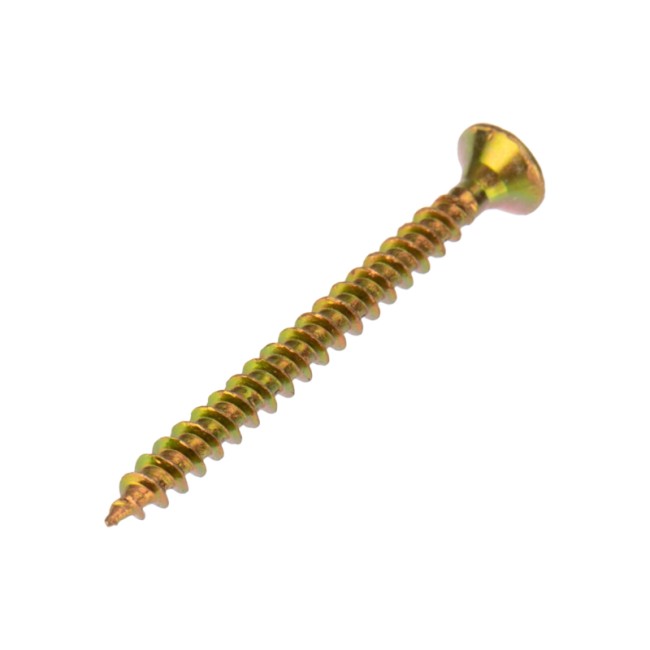 Саморез универсальный 3,5х40, желтый цинк, пакет (800 шт/уп) KRANZ