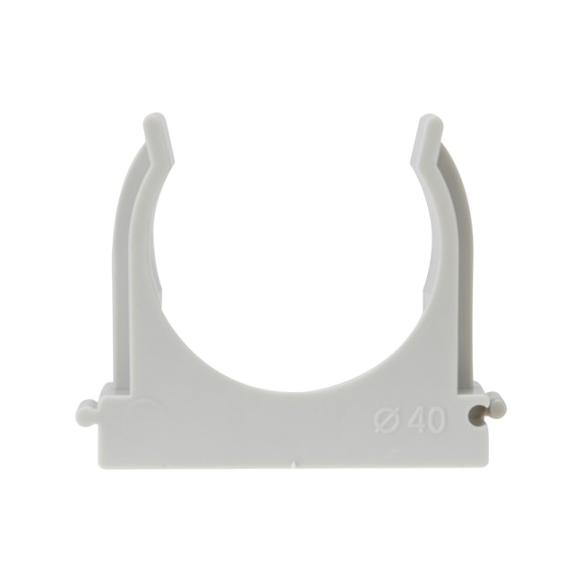 Крепеж-клипса для монтажного пистолета Ø 40 мм, серая (25 шт/уп) REXANT