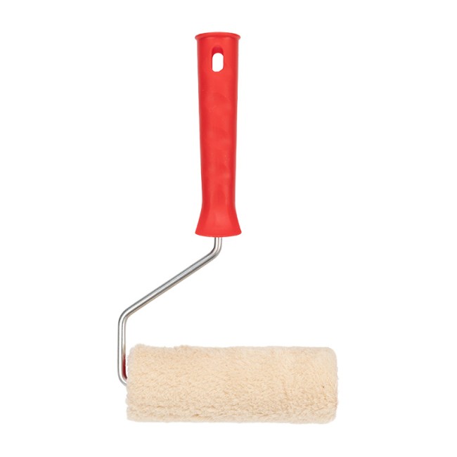 Валик «Натуральный мех» бесшовный, ворс 12 мм, ширина ролика 140 мм, Ø 42 мм, бюгель 6 мм REXANT Валик «Натуральный мех» бесшовный, ворс 12 мм, ширина ролика 140 мм, Ø 42 мм, бюгель 6 мм REXANT