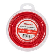 Трубка термоусаживаемая ТУТ нг 3,0/1,5мм, красная, ролик 2,44м REXANT Трубка термоусаживаемая ТУТ нг 3,0/1,5мм, красная, ролик 2,44м REXANT
