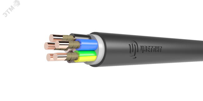 Кабель силовой ВВГнг(А)-FRLSLTx 5х2.5ок(N.PE)-0.66 ТРТС