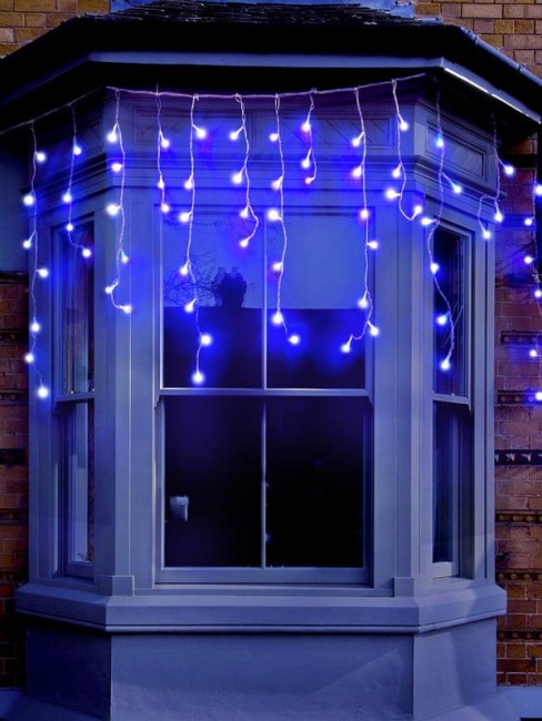 Гирлянда "Бахрома" OIC100LSE-B-T-I4 100LED 2м син. SHlights 4610003324940 Гирлянда "Бахрома" OIC100LSE-B-T-I4 100LED 2м син. SHlights 4610003324940