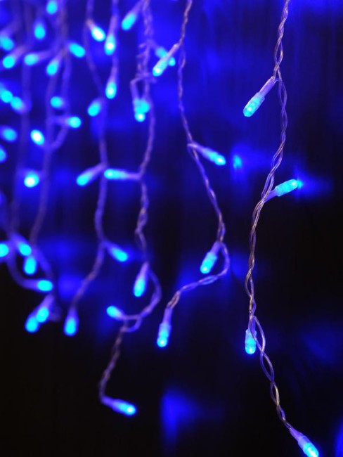 Гирлянда "Бахрома" OIC100LSE-B-T-I4 100LED 2м син. SHlights 4610003324940 Гирлянда "Бахрома" OIC100LSE-B-T-I4 100LED 2м син. SHlights 4610003324940