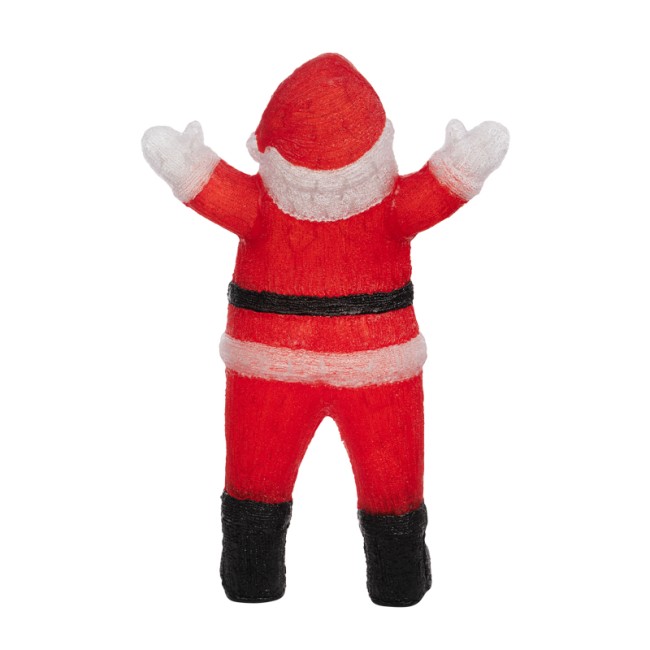 Акриловая светодиодная фигура Приветствующий Санта Клаус 76х47х120 см, IP65, понижающий трансформатор в комплекте NEON-NIGHT Акриловая светодиодная фигура Приветствующий Санта Клаус 76х47х120 см, IP65, понижающий трансформатор в комплекте NEON-NIGHT