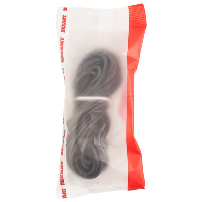 Провод автомобильный ПГВА/ПВАМ REXANT 1х2,50 мм черный, мини-бухта 10 метров