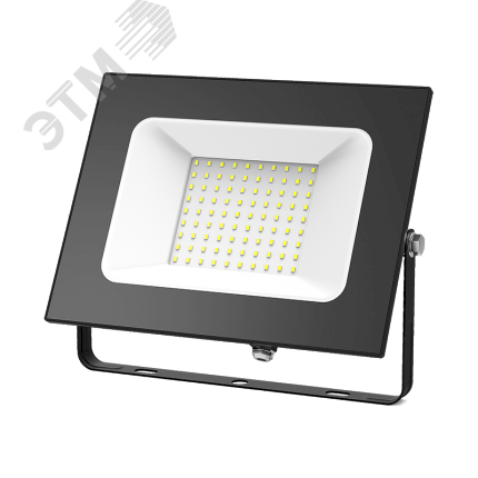 Прожектор светодиодный ДО-100 Вт 9475 Лм 4000К IP65 175-265 В черный LED Elementary Gauss