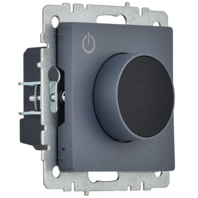 Термостат электронный с индик. BRITE СП IP20 ТС10-1-БрМ механизм маренго IEK BR-RT11-K35