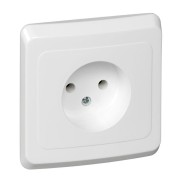 Розетка 1-м СП Этюд 16А IP20 250В без заземл. без защ. шторок бел. SE PC16-001B Розетка 1-м СП Этюд 16А IP20 250В без заземл. без защ. шторок бел. SE PC16-001B