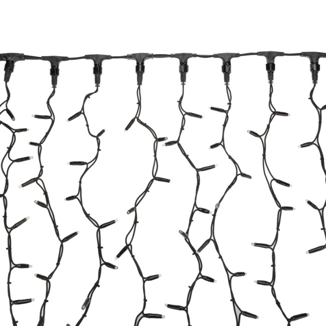 Гирлянда Светодиодный Дождь 2х3м, постоянное свечение, черный провод КАУЧУК, 230 В, диоды БЕЛЫЕ (шнур питания в комплекте) Гирлянда Светодиодный Дождь 2х3м, постоянное свечение, черный провод КАУЧУК, 230 В, диоды БЕЛЫЕ (шнур питания в комплекте)