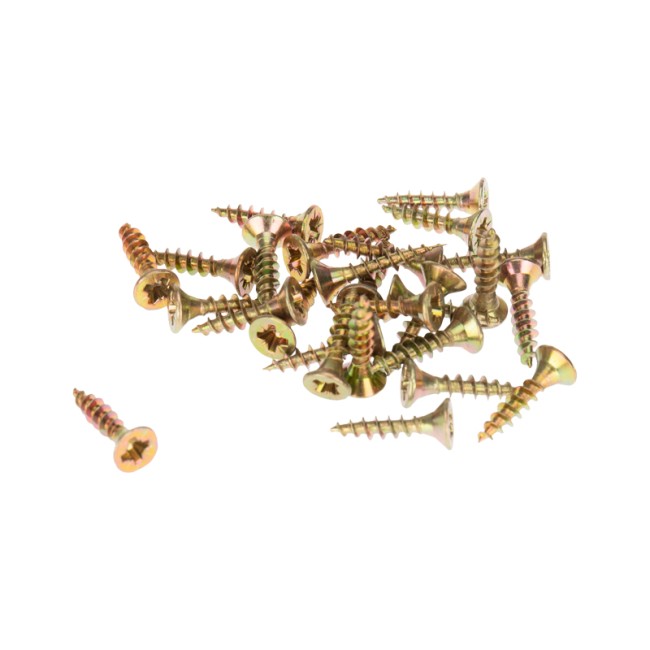 Саморез универсальный 3х16, желтый цинк, пакет (1000 шт/уп) KRANZ