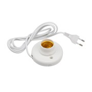 Патрон пластиковый E27 с удлинительным шнуром 1,5 м REXANT Патрон пластиковый E27 с удлинительным шнуром 1,5 м REXANT