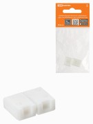 Коннектор для жесткого соединения двух светодиодных лент шириной 8 мм, (уп. 2 шт), TDM Коннектор для жесткого соединения двух светодиодных лент шириной 8 мм, (уп. 2 шт), TDM