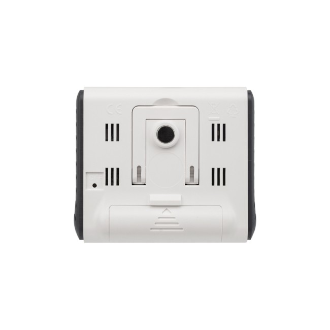 Термогигрометр комнатный с часами и функцией будильника REXANT