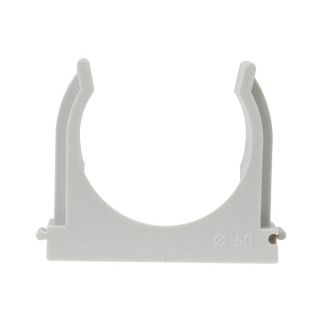 Крепеж-клипса для монтажного пистолета Ø 50 мм, серая (25 шт/уп) REXANT