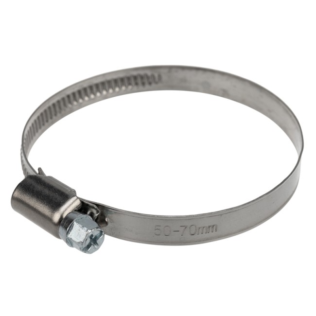 Хомут червячный 50-70-0,7 мм, (упак. 25 шт) REXANT Хомут червячный 50-70-0,7 мм, (упак. 25 шт) REXANT