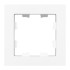 Рамка 1-м Эпика пластик бел. EKF UP1-FPW-01