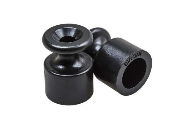 Изолятор ОП пластик черн. (уп.100шт) Bironi B1-551-23-100 Изолятор ОП пластик черн. (уп.100шт) Bironi B1-551-23-100