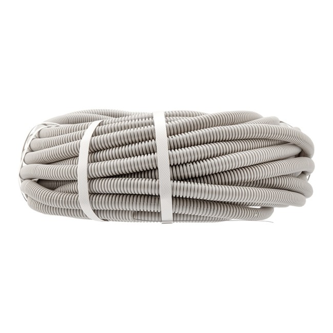 Труба гофрированная из ПВХ, с зондом, Ø25мм (бухта 10 м/уп) REXANT Труба гофрированная из ПВХ, с зондом, Ø25мм (бухта 10 м/уп) REXANT