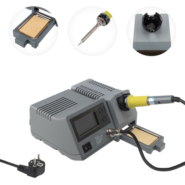 Паяльная станция (160-450°С) цифровой дисплей 230В/48Вт (ZD-931) REXANT Паяльная станция (160-450°С) цифровой дисплей 230В/48Вт (ZD-931) REXANT