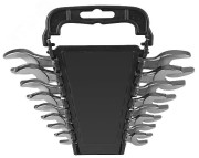 Ключи рожковые, набор 8 шт (6-22 мм) в пластиковом держателе