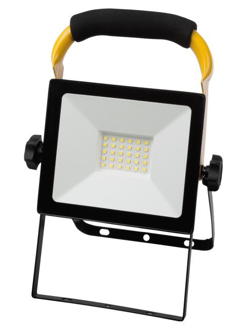 Прожектор светодиодный СДО-04-030Н-П (переносной) 30 Вт, 6500 К, IP65, черный, Народный Прожектор светодиодный СДО-04-030Н-П (переносной) 30 Вт, 6500 К, IP65, черный, Народный