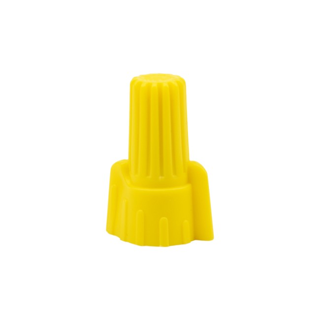 Соединительный изолирующий зажим REXANT с лепестками СИЗ-11 ø 9,8 мм (1-8,5 мм²), желтый (100 шт./уп.)