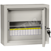 TITAN 3 Корпус металлический ЩРн-12 (265х310х120) IP31 IEK